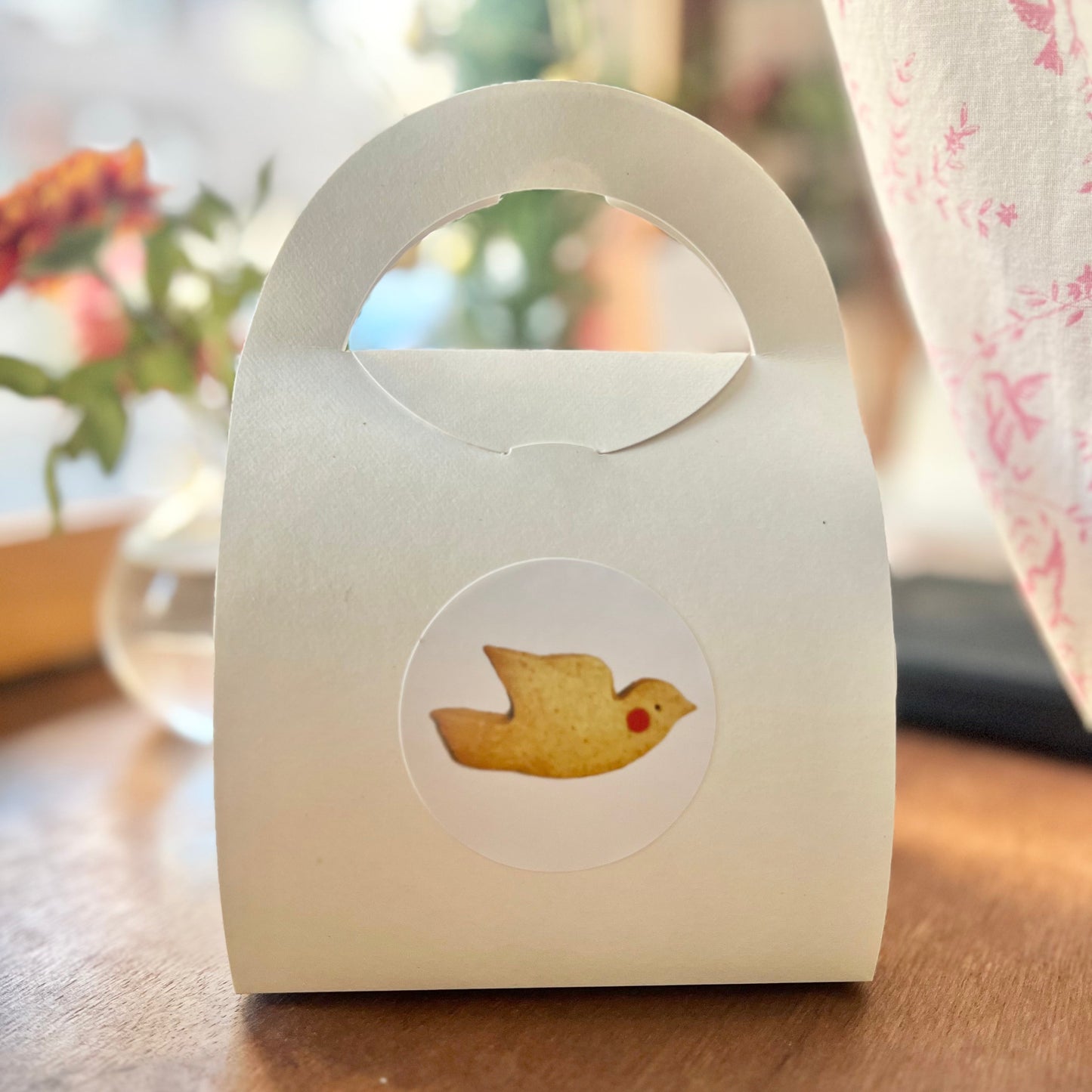 【ミニバッグ】オカメサブレ２羽＋広島レモンパウンド＋フィナンシェ