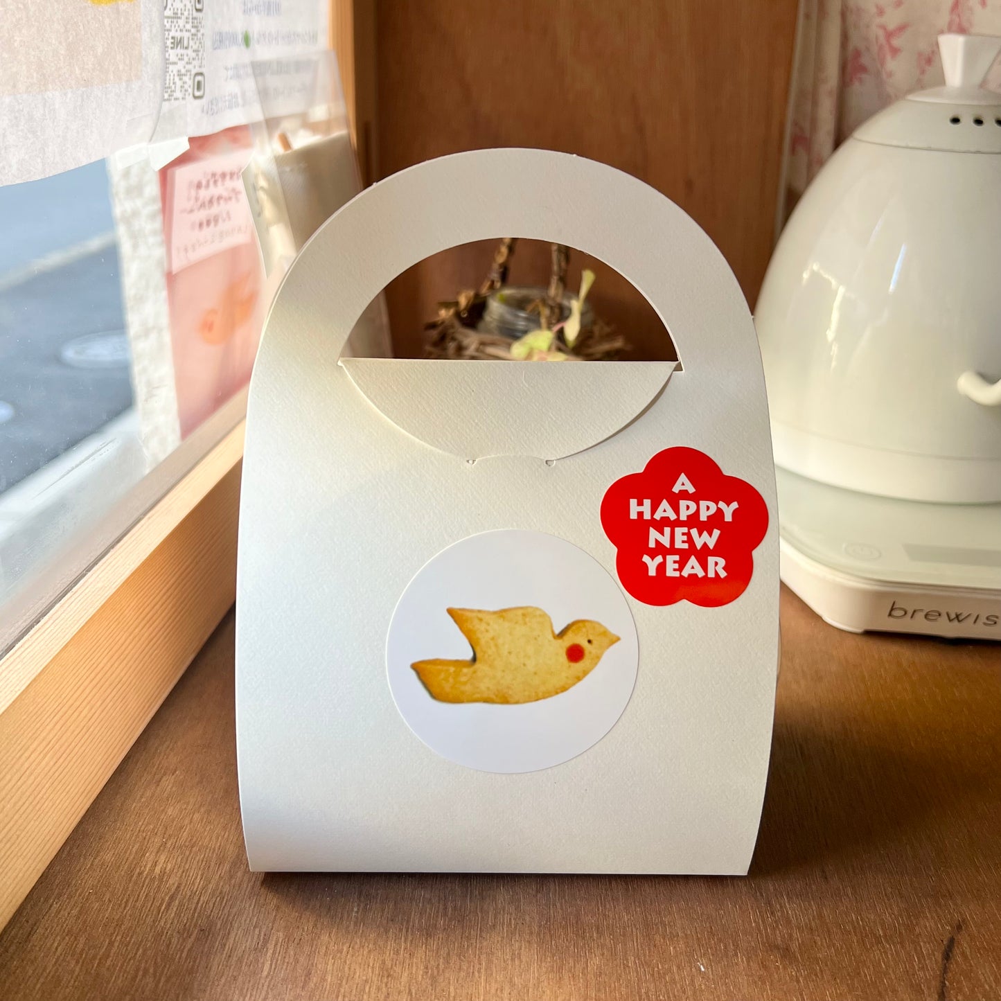 【ミニバッグ】オカメサブレ２羽＋広島レモンパウンド＋フィナンシェ